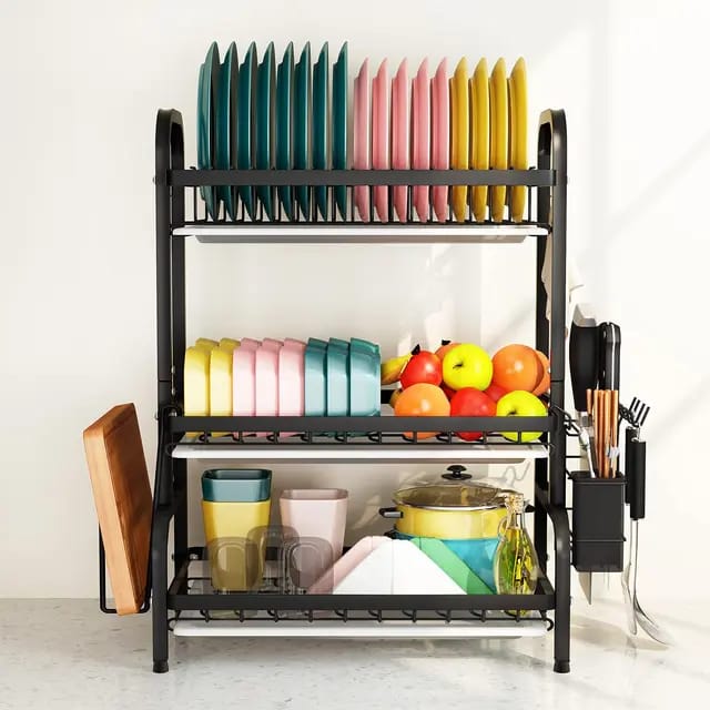 🧺 Escurridor de Platos 3 Niveles